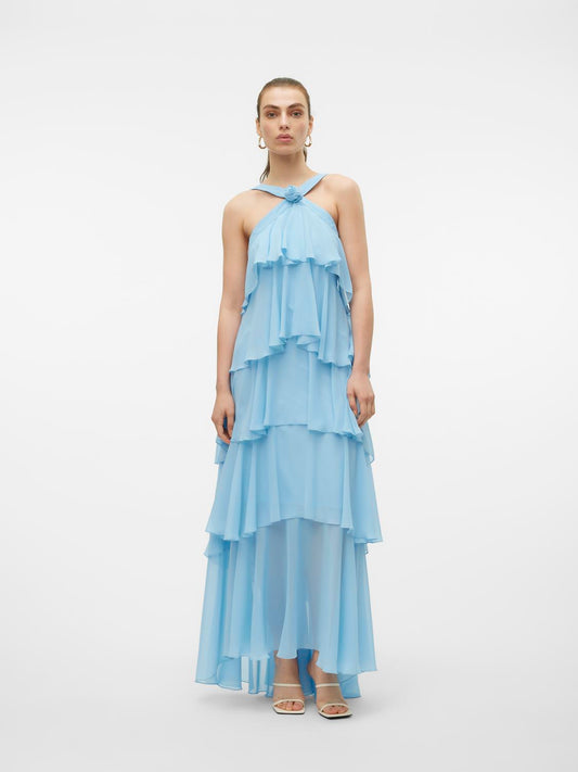 VMFELICIA Long Dress - Airy Blue