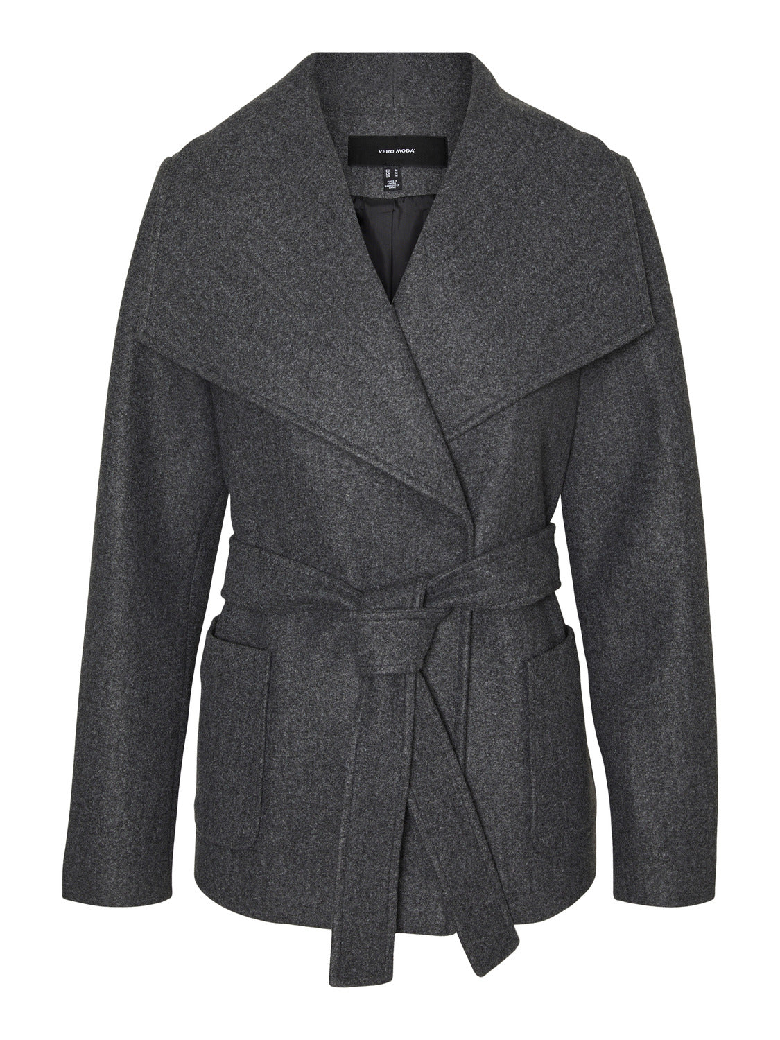 VMVINCE Jacket - Dark Grey Melange