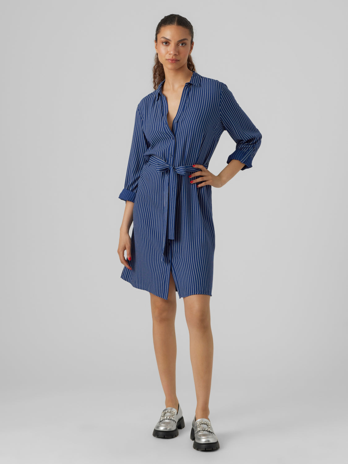 VMBUMPY Dress - Estate Blue