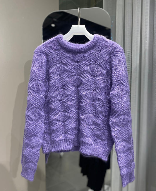 VMMACARON Pullover - Paisley Purple
